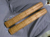 藏品(「雨過琴書潤，風來翰墨香」竹聯)的圖片